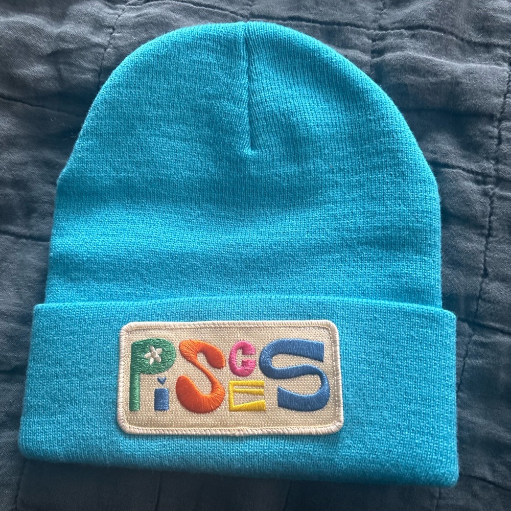 Blue Pisces beanie